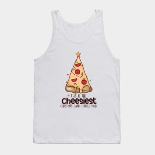 This Is The Cheesiest Christmas Card I Could Find Tank Top